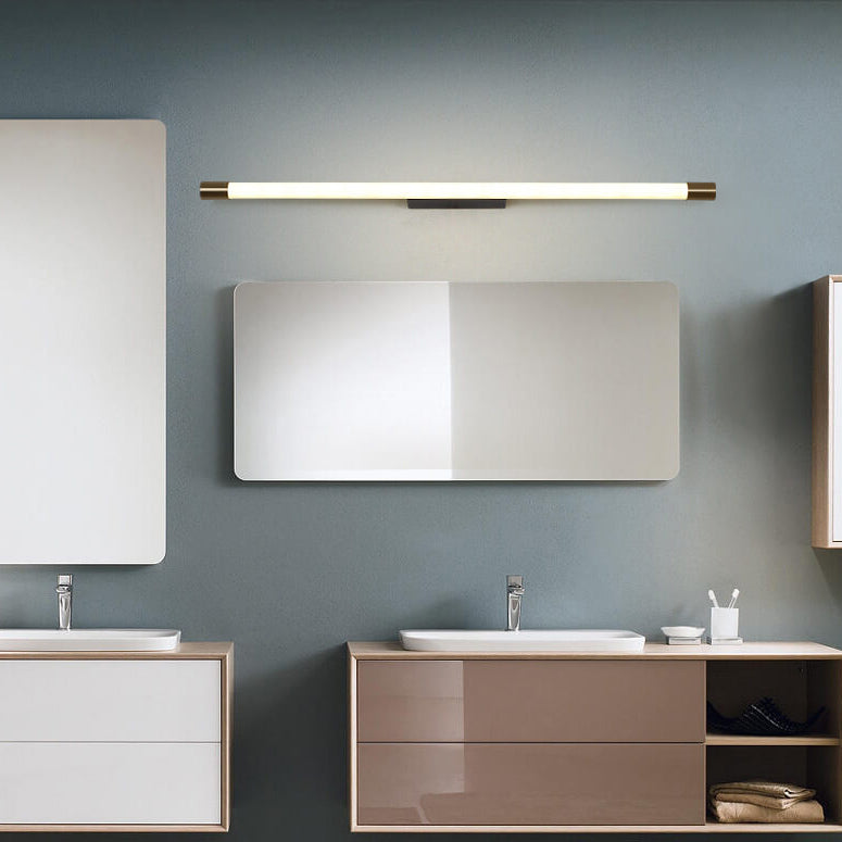 Modern Minimalist Vanity Thin Tube PC LED Wall Sconce Lamp