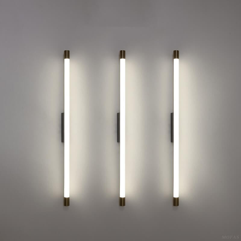 Modern Minimalist Vanity Thin Tube PC LED Wall Sconce Lamp