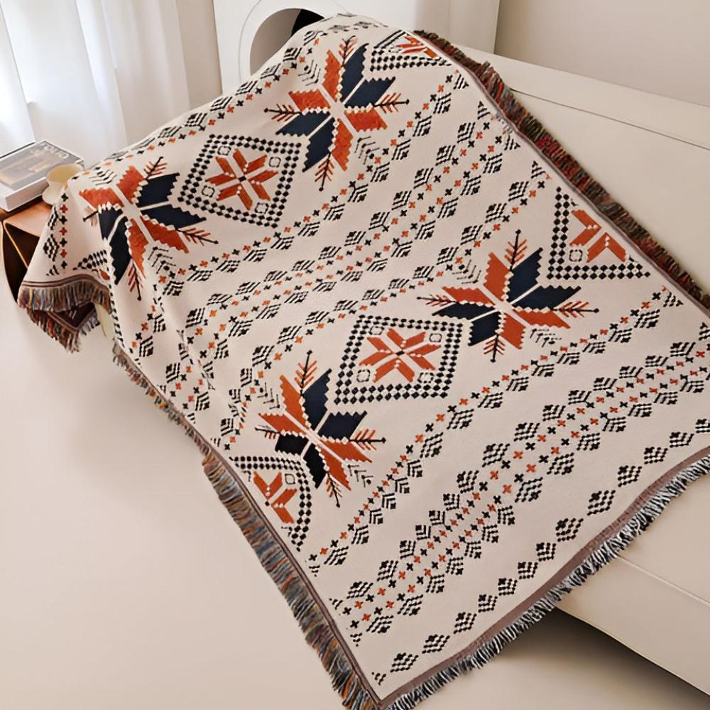 Marokkanische Boho-Muster Picknickdecke