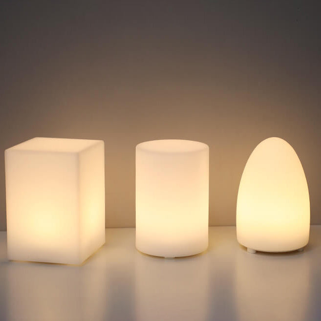 Creative Geometry PE Battery Remote Night Light Decorative Table Lamp
