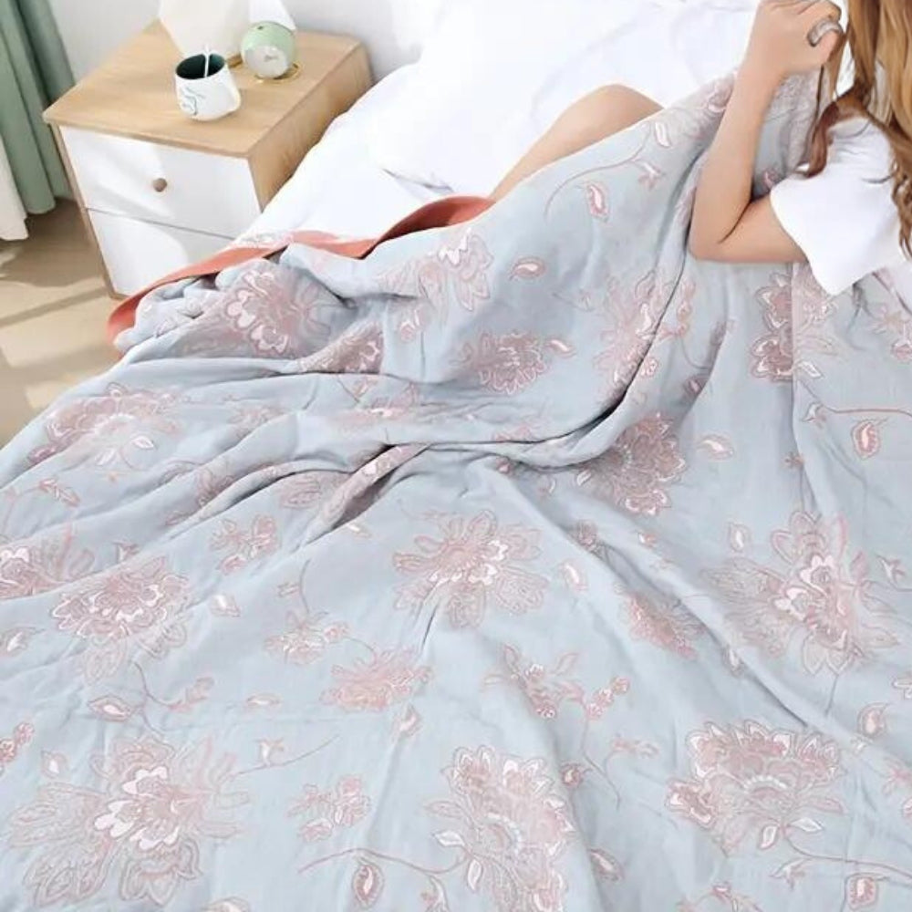 Manta Confort Floral Dream