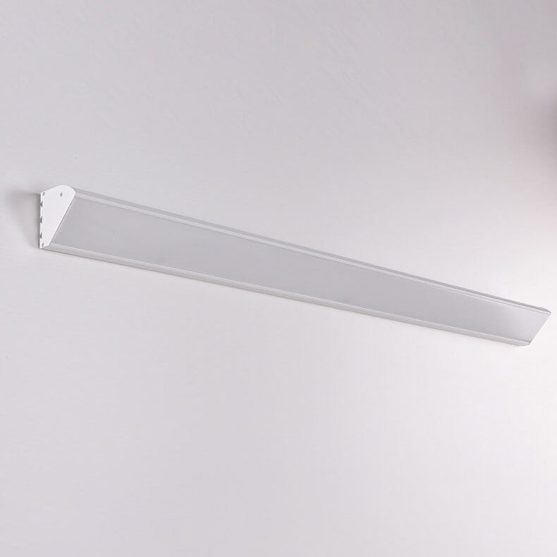 Modern Minimalist Aluminum Acrylic Waterproof Long Outdoor Indoor LED Wall Sconce Lamp