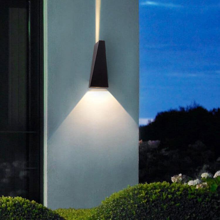 Modern Simple Trapezoid LED 2-Light Wall Sconce Lamp