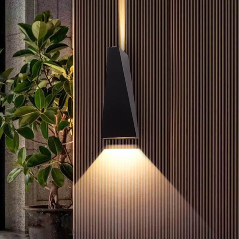 Modern Simple Trapezoid LED 2-Light Wall Sconce Lamp