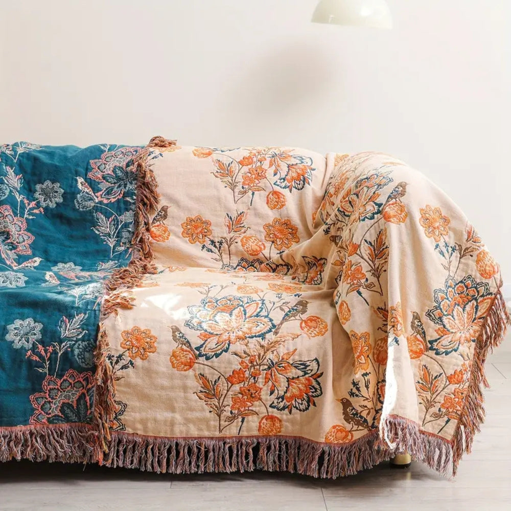 Rustikale Gemütliche Boho Wohndecke