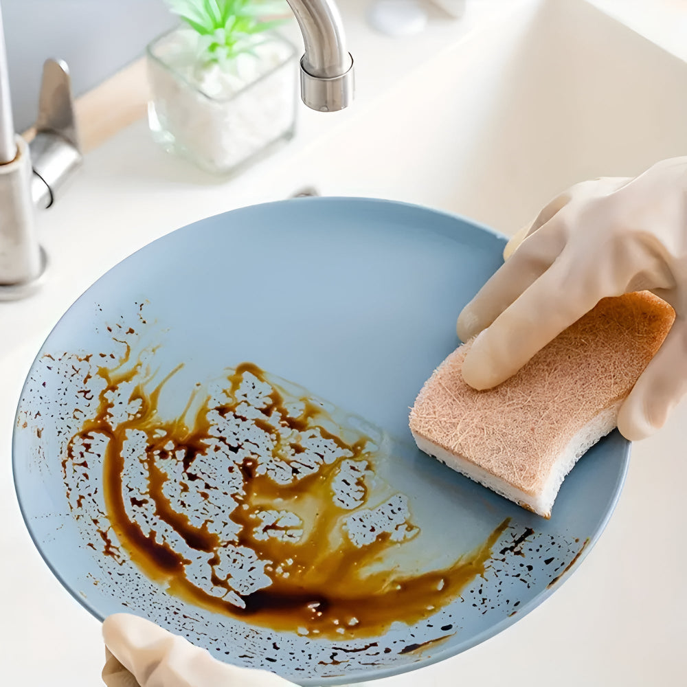 Esponja natural para platos de fibra de coco