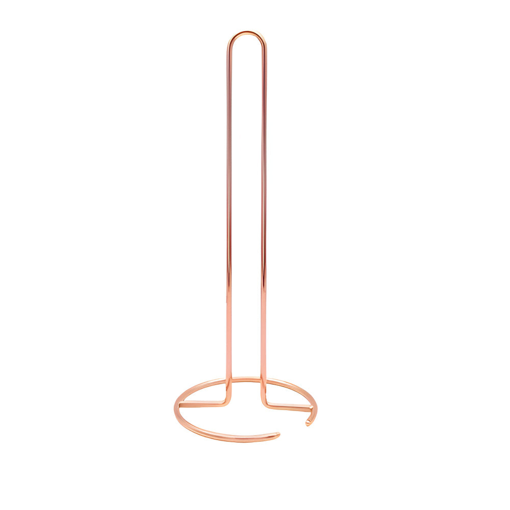 Elegante soporte para rollo de papel de hierro