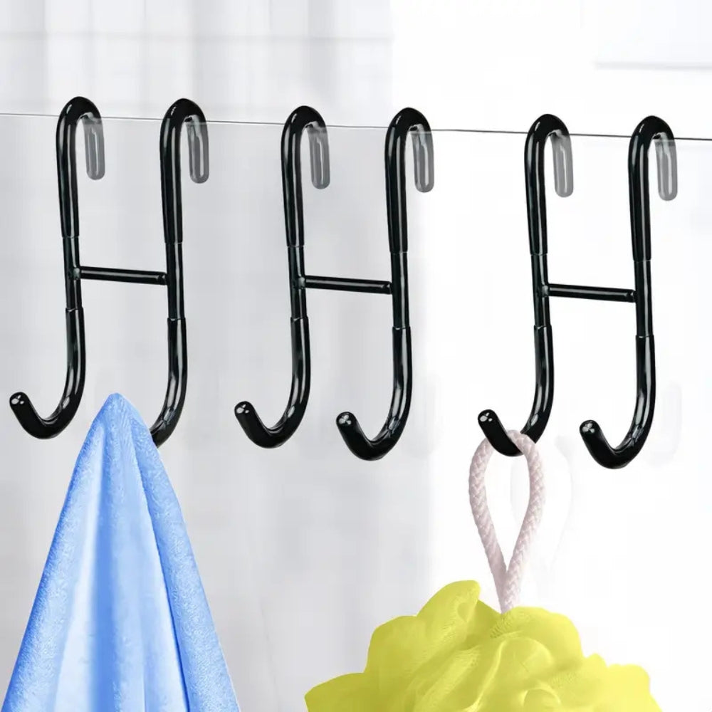 Crochet Suspendu en S Sans Perçage pour Salle de Bain