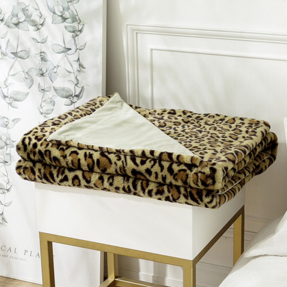 Wilde Eleganz Leopardenmuster-Decke