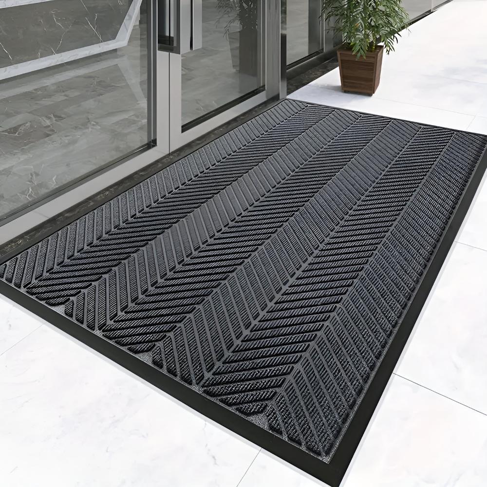 Felpudo Antideslizante con Crestas Chevron