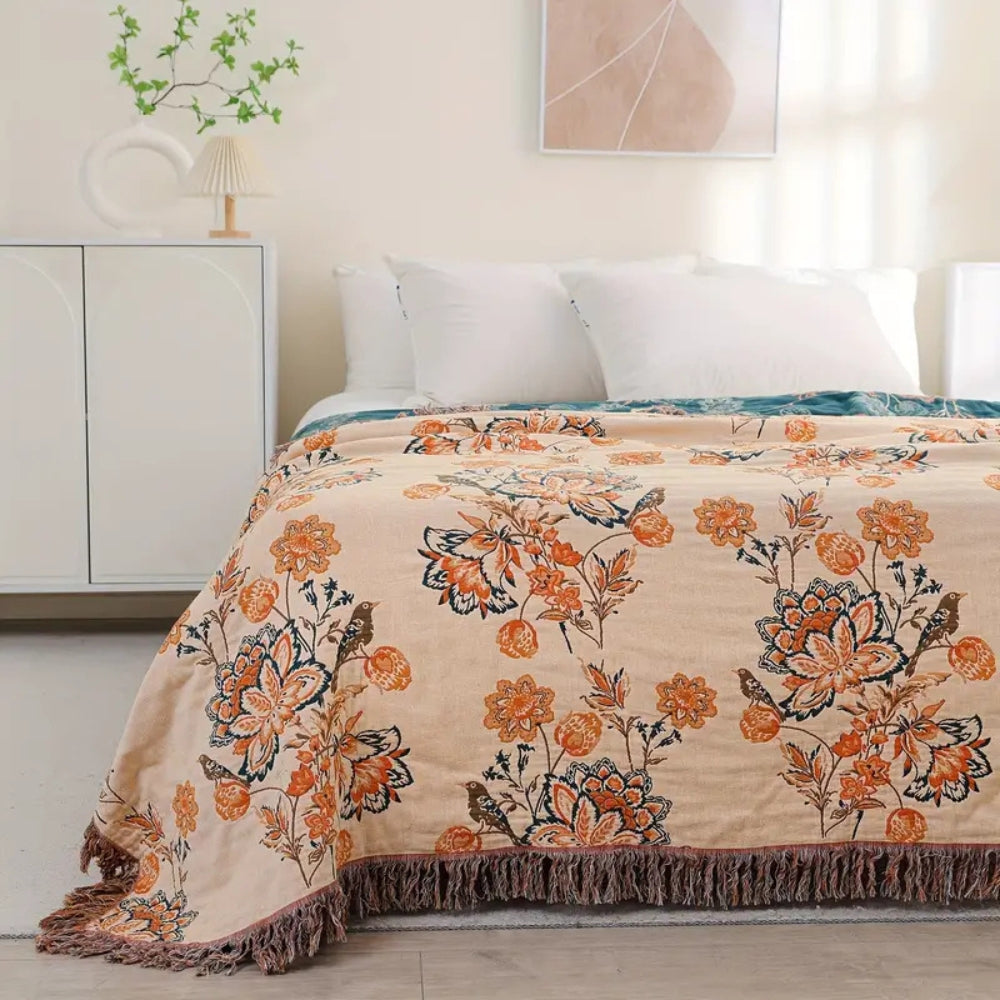Rustikale Gemütliche Boho Wohndecke