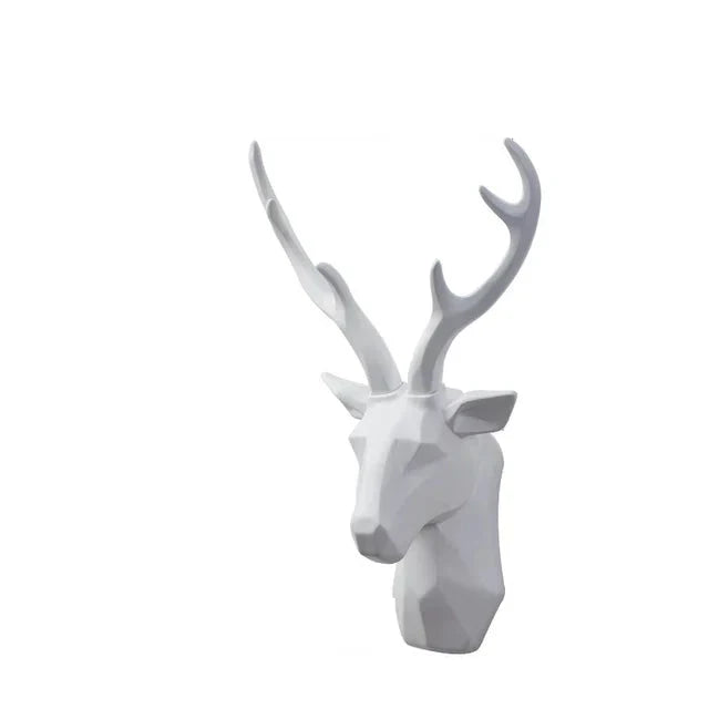 3D Deer Head Sculpture for a Majestic Atmosphere - RegalDeer