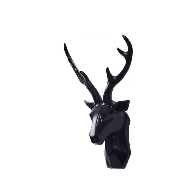 3D Deer Head Sculpture for a Majestic Atmosphere - RegalDeer