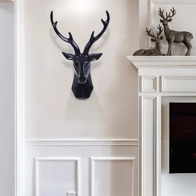 3D Deer Head Sculpture for a Majestic Atmosphere - RegalDeer