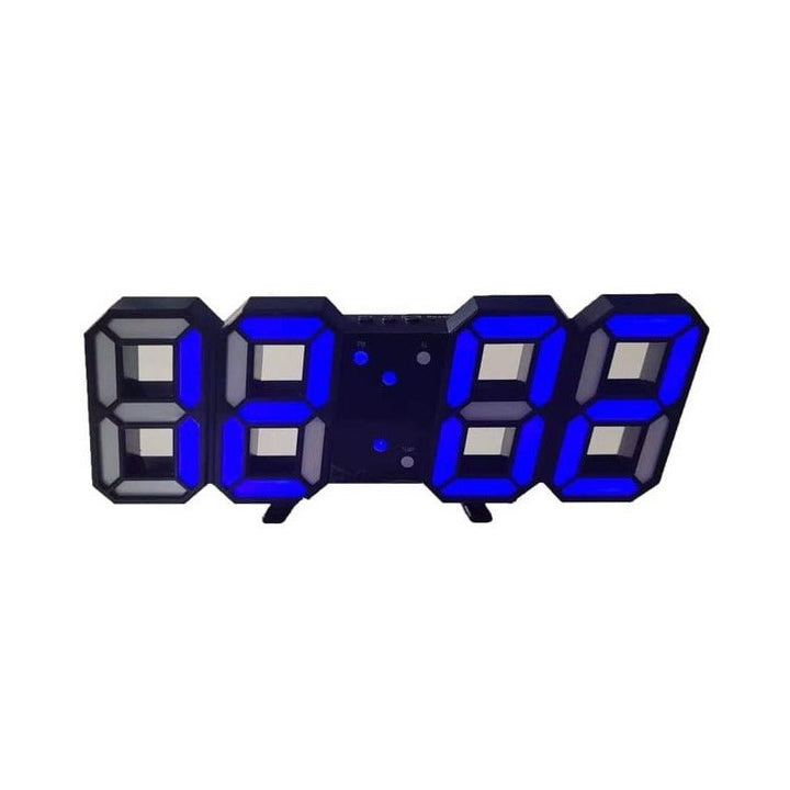 3D LED Wall Clock with Dimmable Lighting – Timora