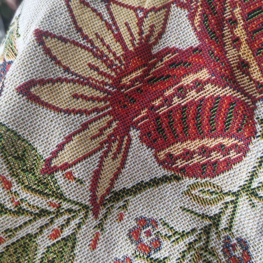 Manta floral Country Charm