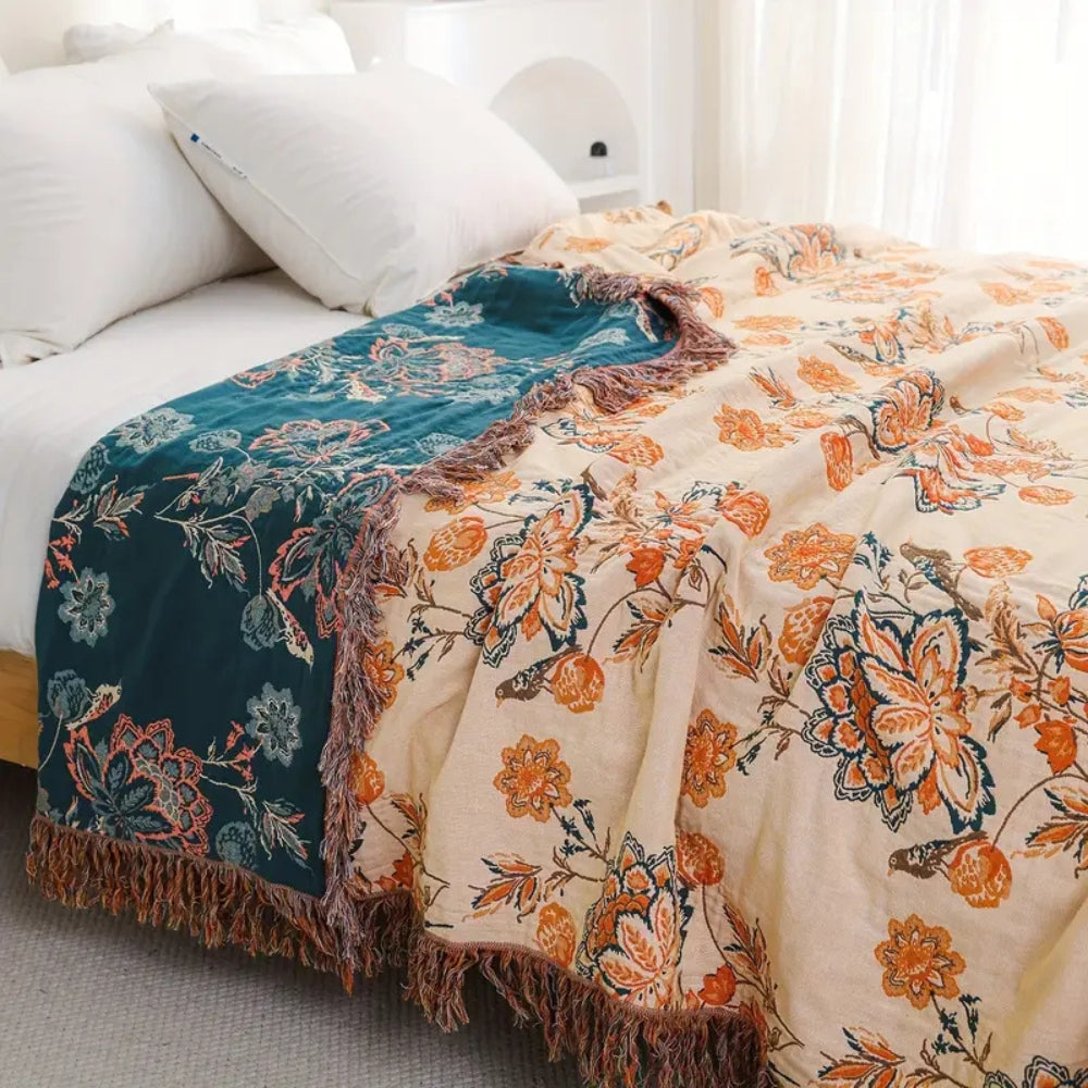 Rustikale Gemütliche Boho Wohndecke