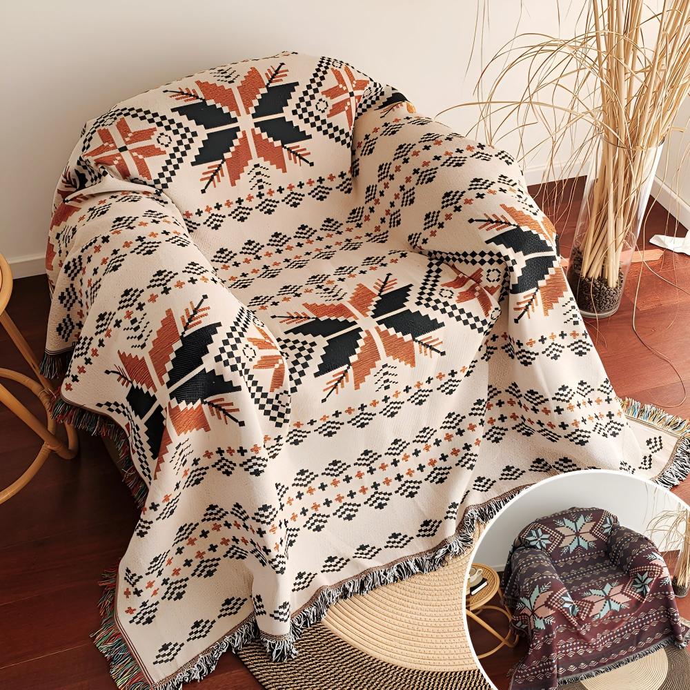 Marokkanische Boho-Muster Picknickdecke
