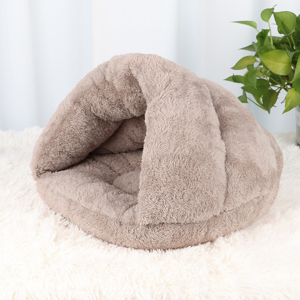 Polar-Fleece Haustierhöhlenbett