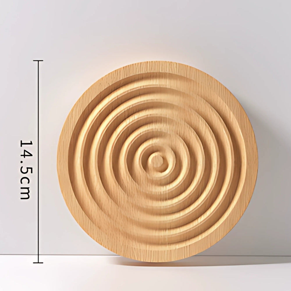 Bandeja Nórdica de Madera con Ondas