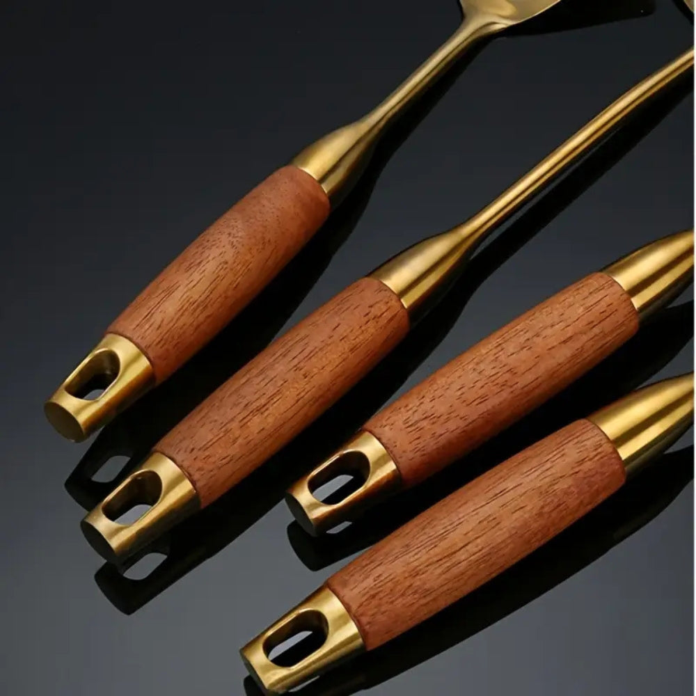 Chef’s Choice Golden Küchenutensilien | 6-teiliges Set