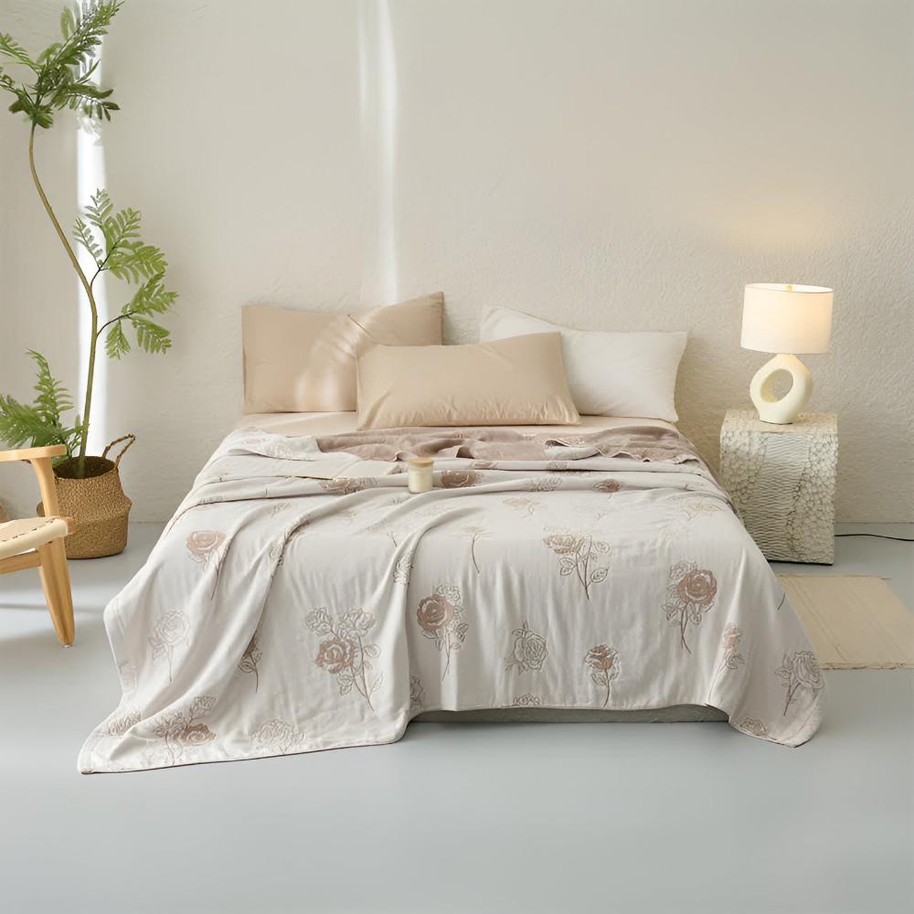 Bavlněný přehoz Serenity Rose