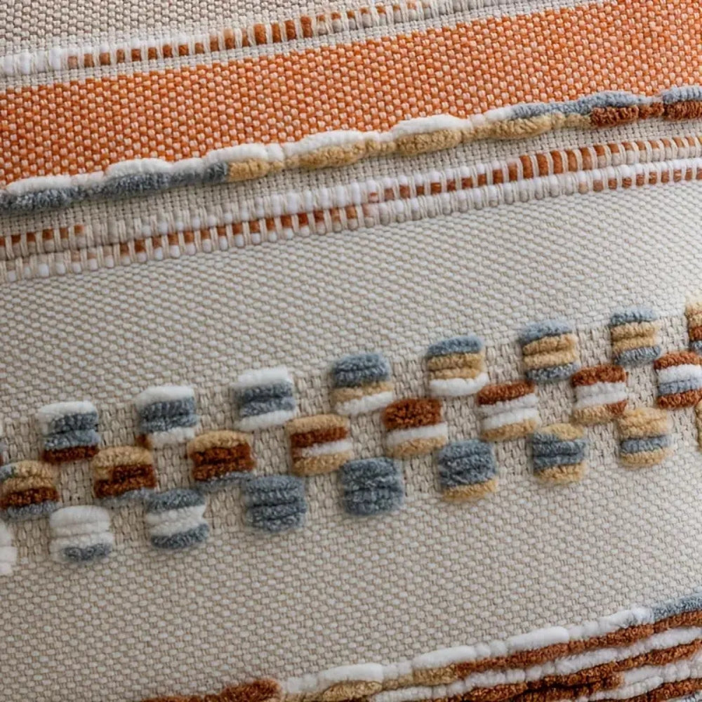 Beidseitige Boho-Streifen Kissenbezüge