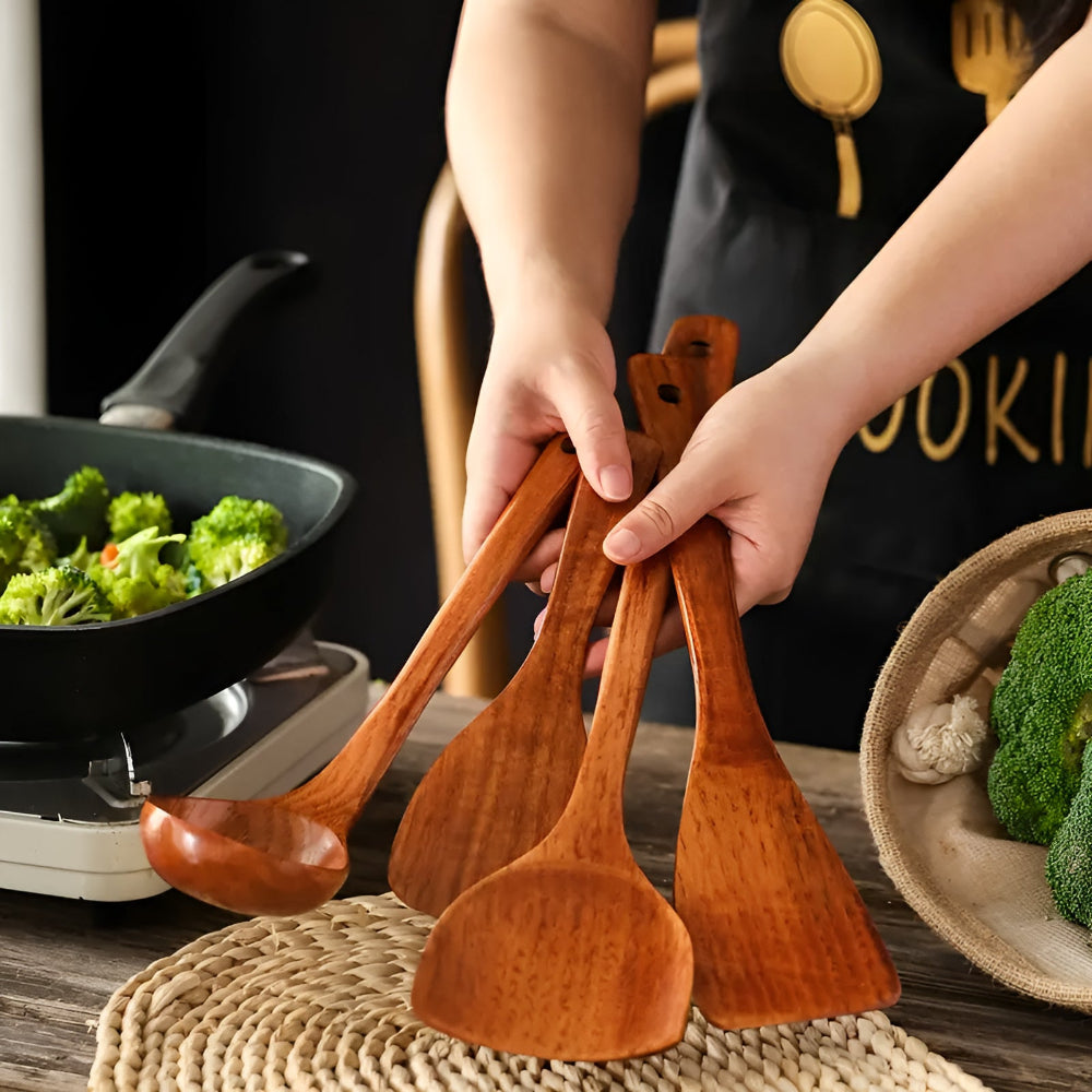 Utensilios de Cocina de Madera