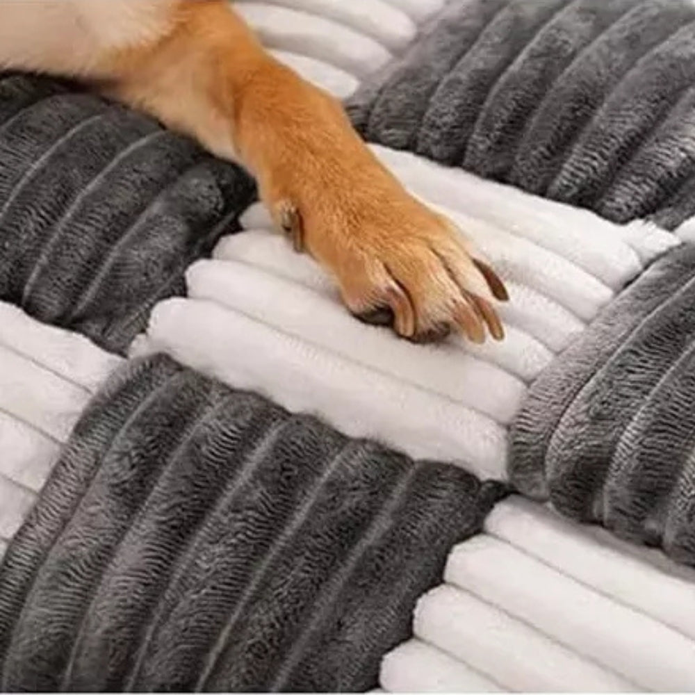 Cama sofá gruesa aprobada para cachorros