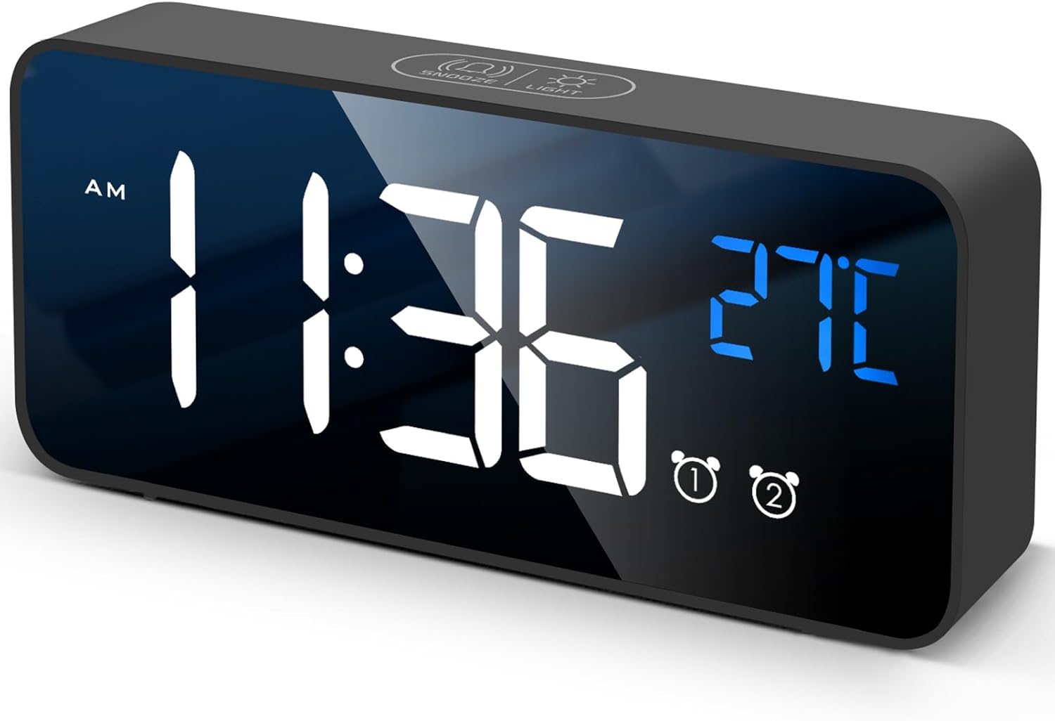Horloge calendrier numérique 7 pouces avec 19 rappels – Claryon