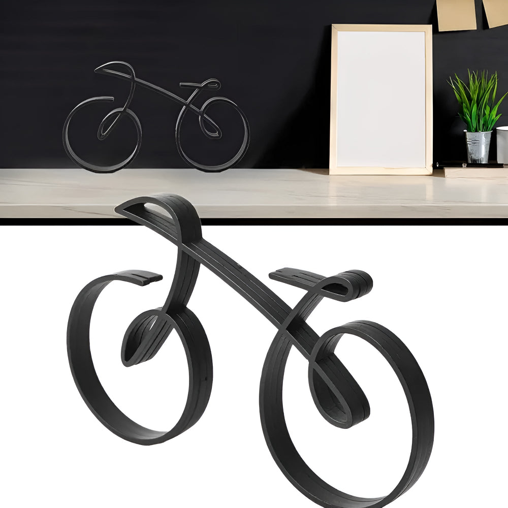 Urban Cyclist Abstract Décor