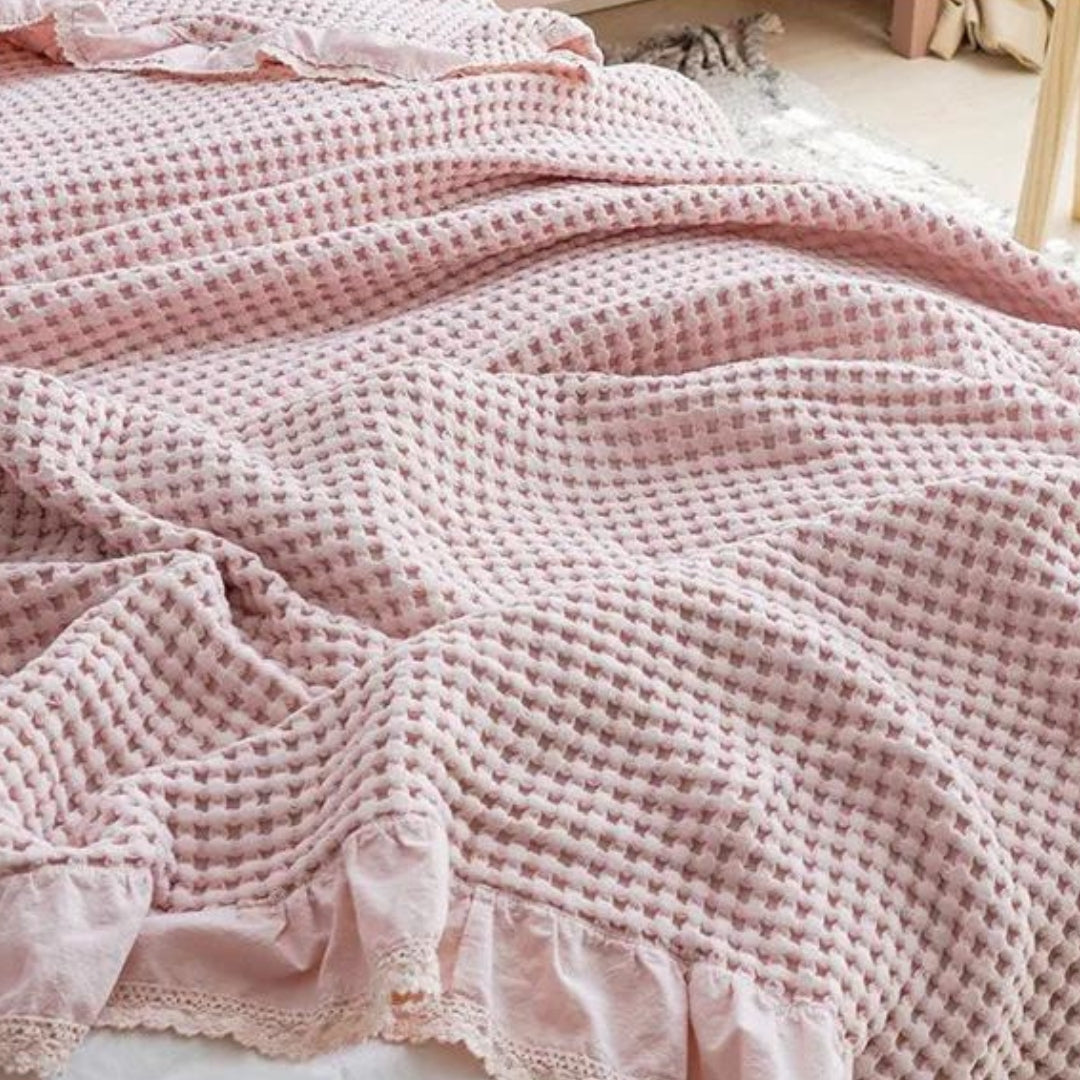 Olivia Waffel-Plaiddecke