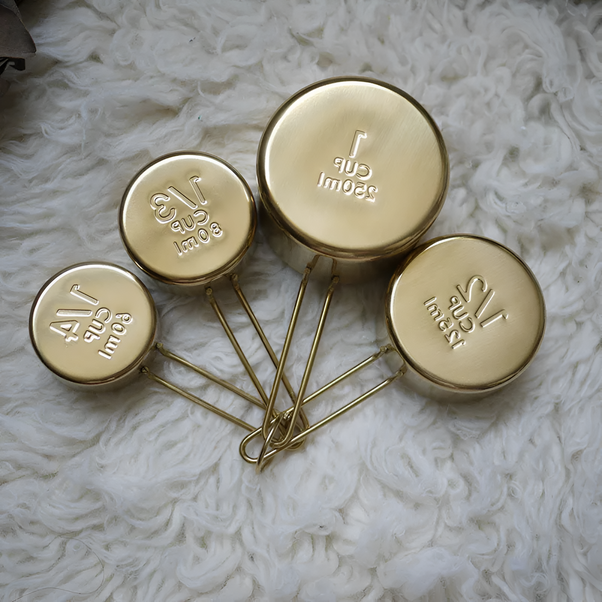 Edelstahl Messbecher | 4-teiliges Set