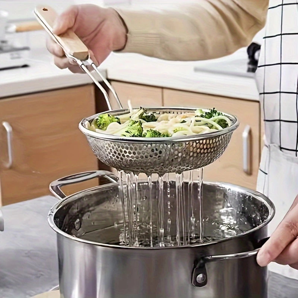 Schaumlöffel Edelstahl Sieb