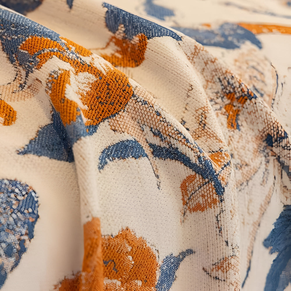 Funda de sofá jacquard Autumn Vines