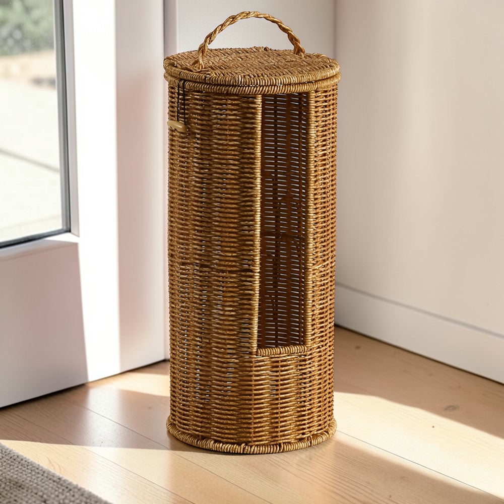 Porte-Papier Toilette en Corde Tressée
