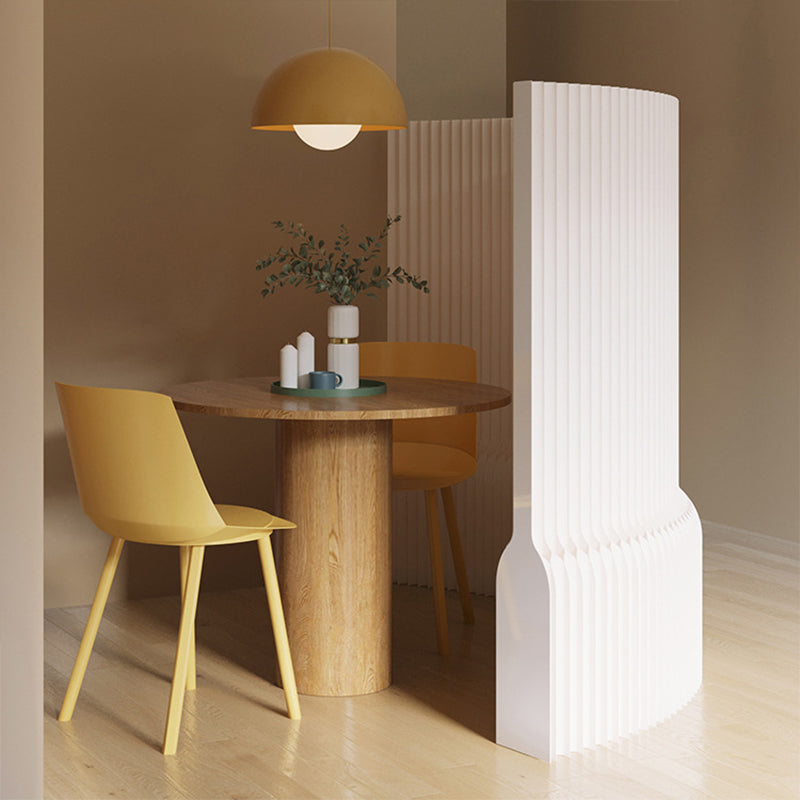 Modern Art Deco Rectangular Kraft Paper Acrylic Extendable Room Divider For Living Room