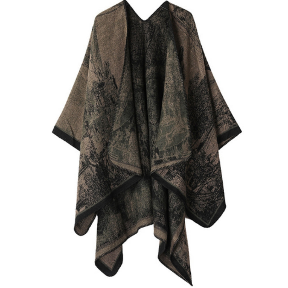 Barock Boho Unisex Cardigan-Schal
