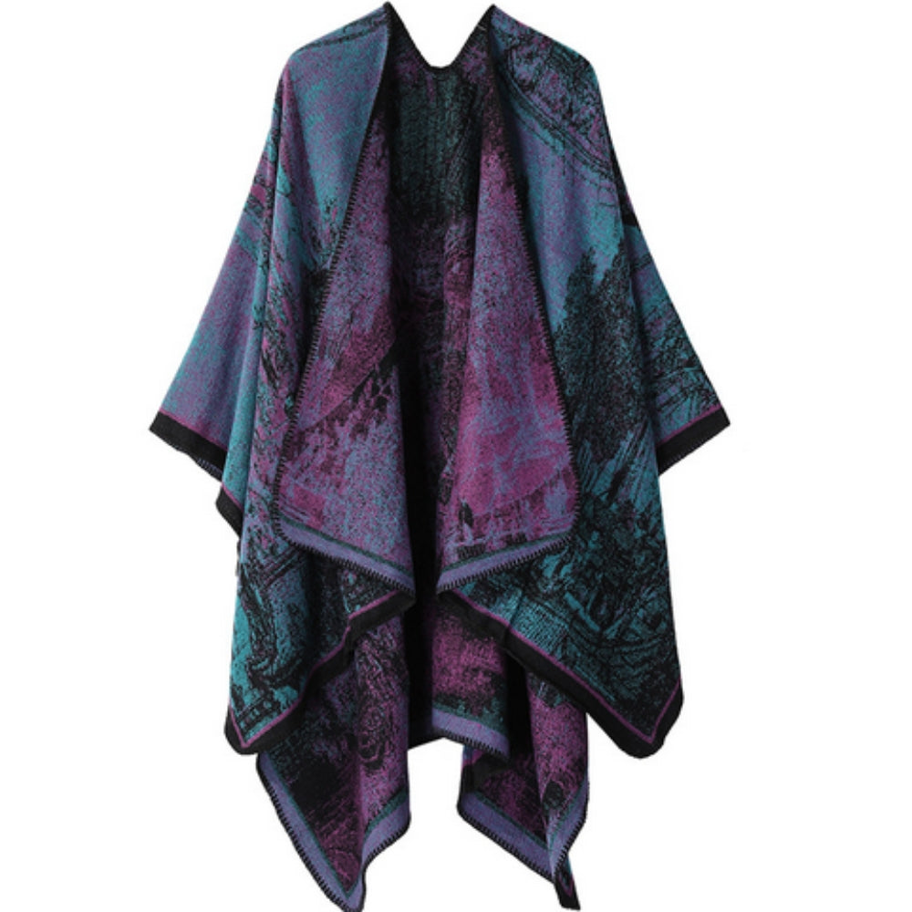 Barock Boho Unisex Cardigan-Schal