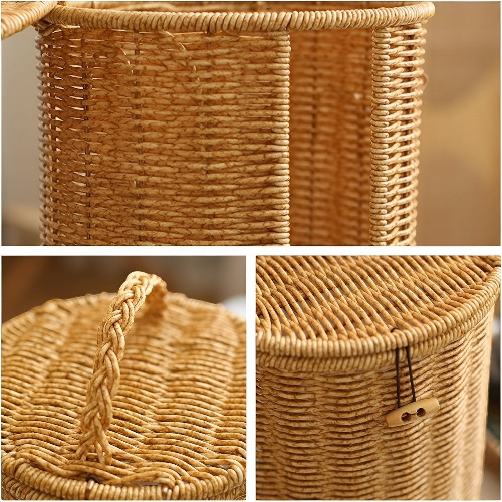Porte-Papier Toilette en Corde Tressée