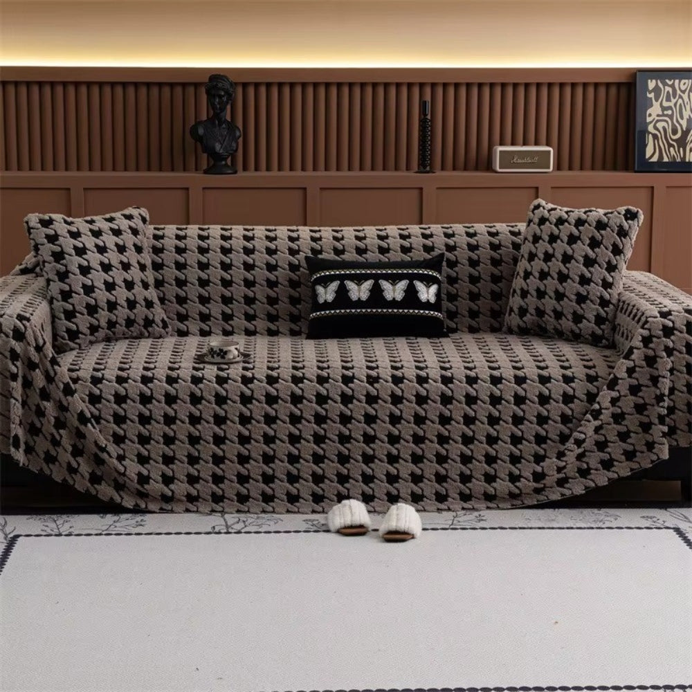 Funda de sofá Cavalli Houndstooth plush