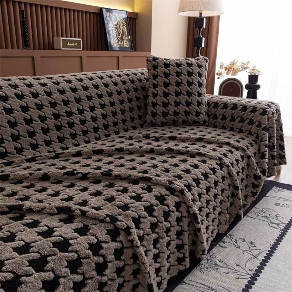 Funda de sofá Cavalli Houndstooth plush