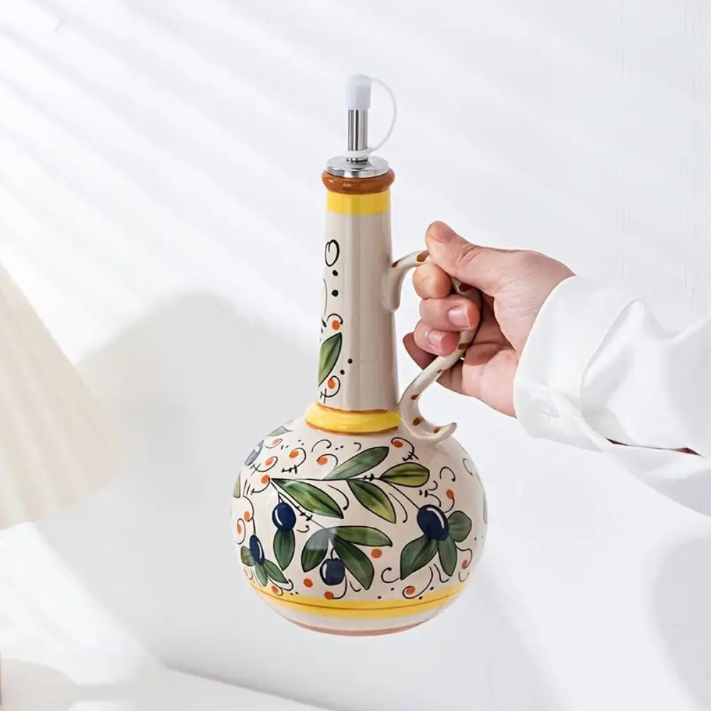 Botella Dispensadora de Aceite Cerámico Ceramico
