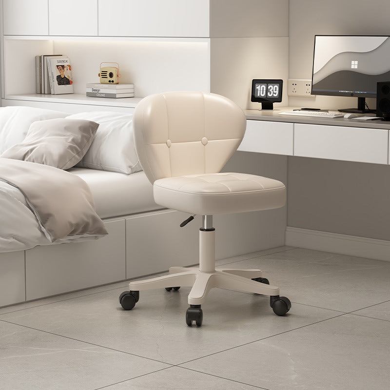 Modern Simplicity Adjustable Shell Shape Square Foam PU Leather Iron Desk Chair Backrest Armrest For Home Office