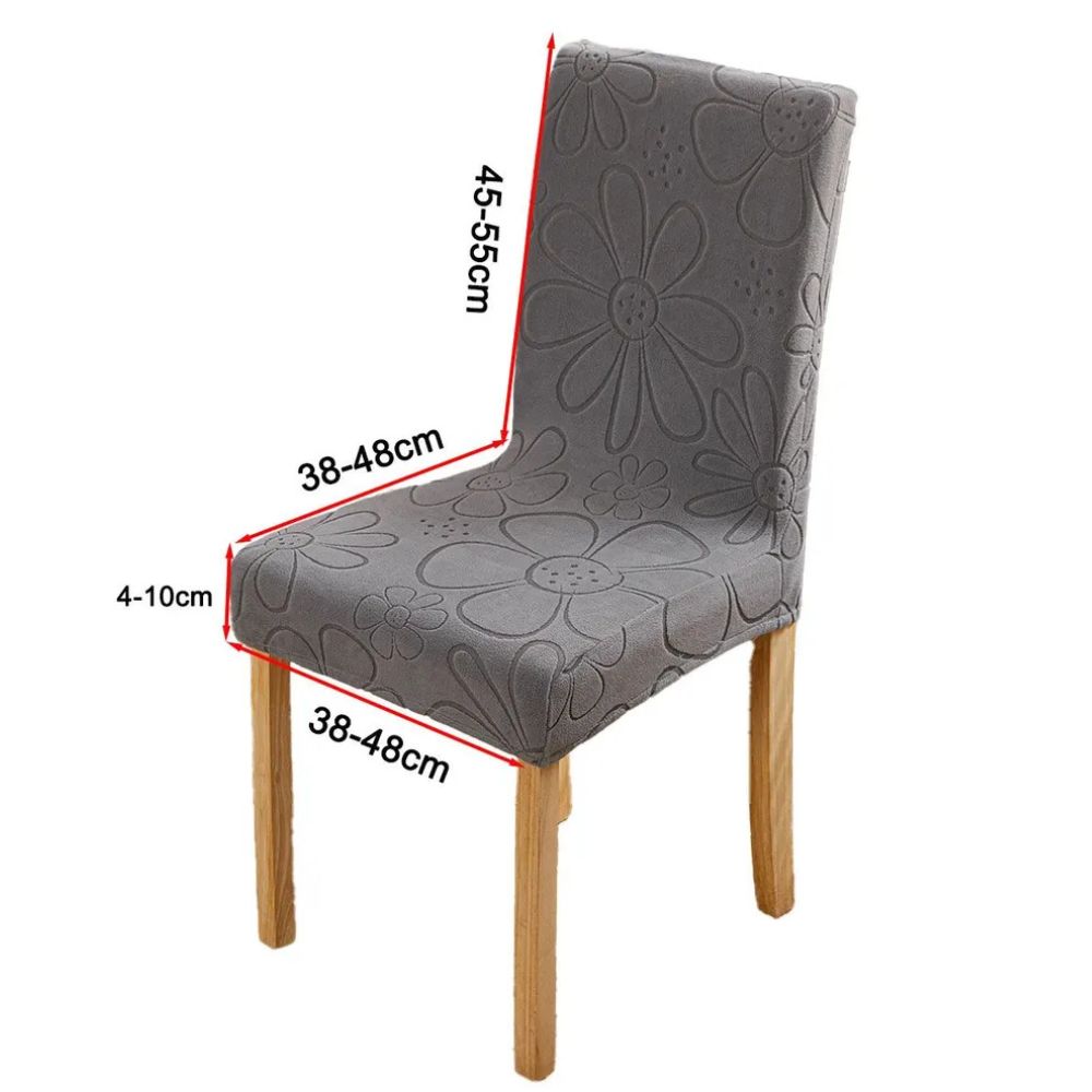 Funda elástica Daisy para silla de comedor