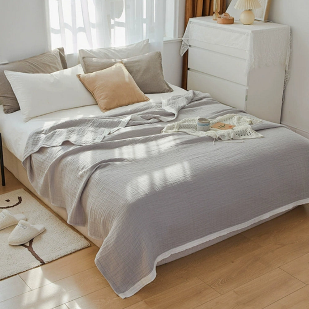 Deluxe Musselin Baumwoll Mehrlagige Decke