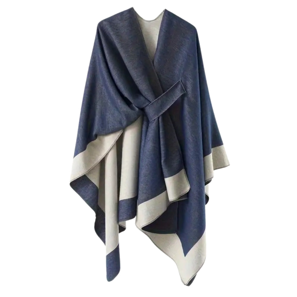 Poncho elegante drapeado Emiree