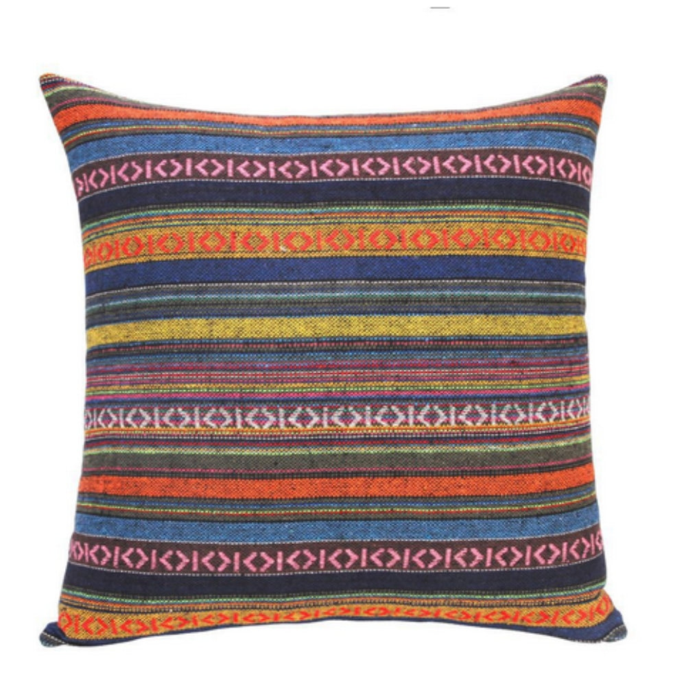Ethnischer Boho Geometrischer Kissenbezug