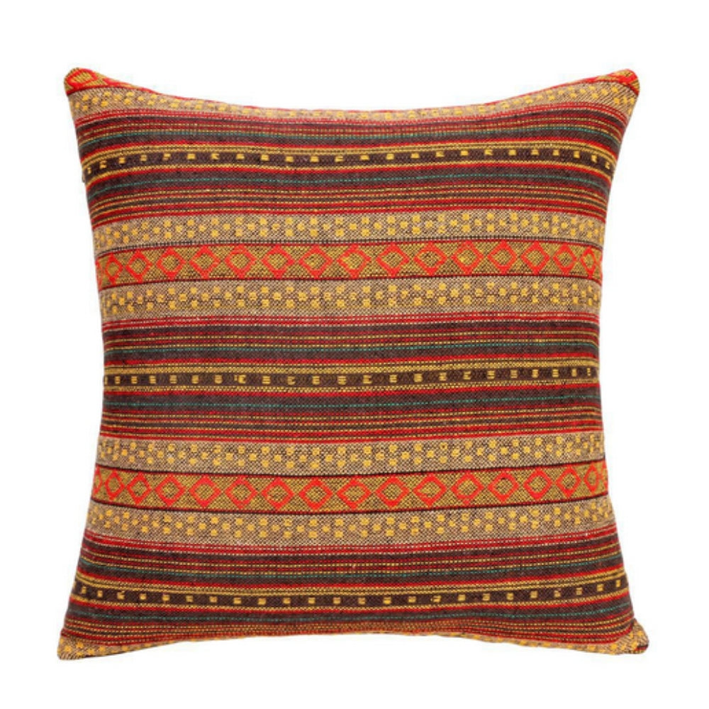 Ethnischer Boho Geometrischer Kissenbezug