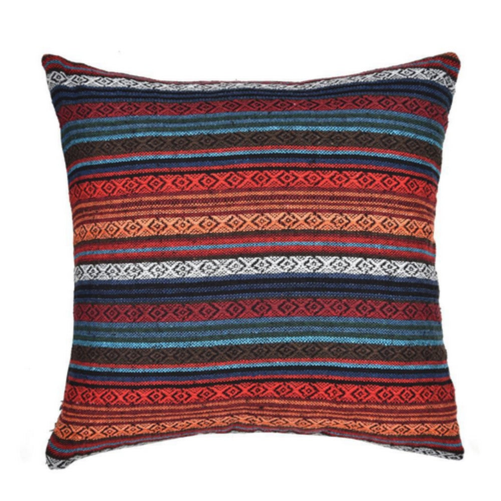 Ethnischer Boho Geometrischer Kissenbezug